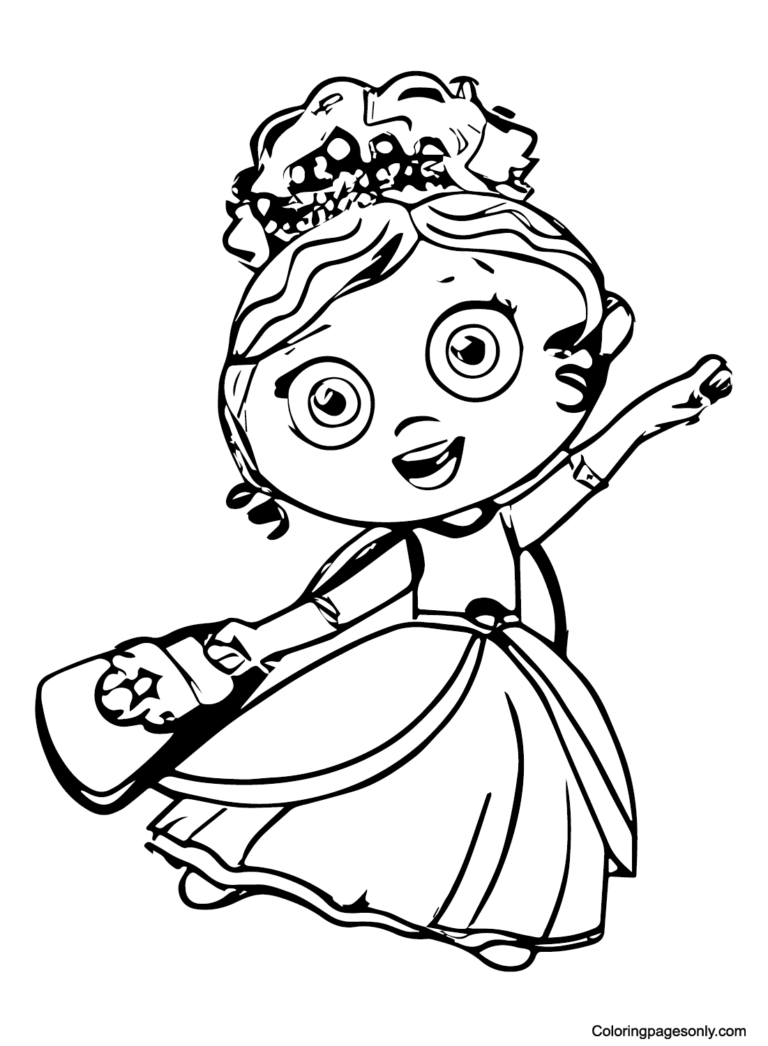 38 Super Why Coloring Pages Printable 11