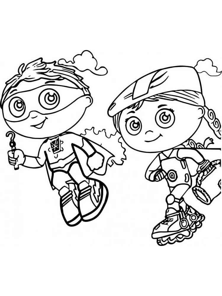 38 Super Why Coloring Pages Printable 12