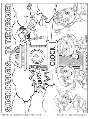 38 Super Why Coloring Pages Printable 18