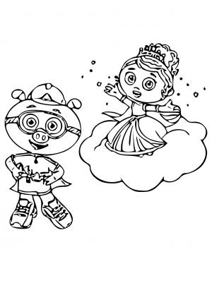 38 Super Why Coloring Pages Printable 21