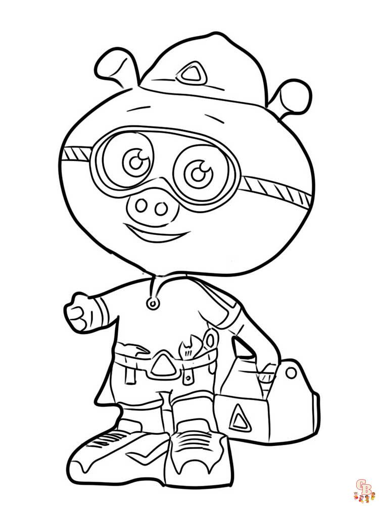 38 Super Why Coloring Pages Printable 27