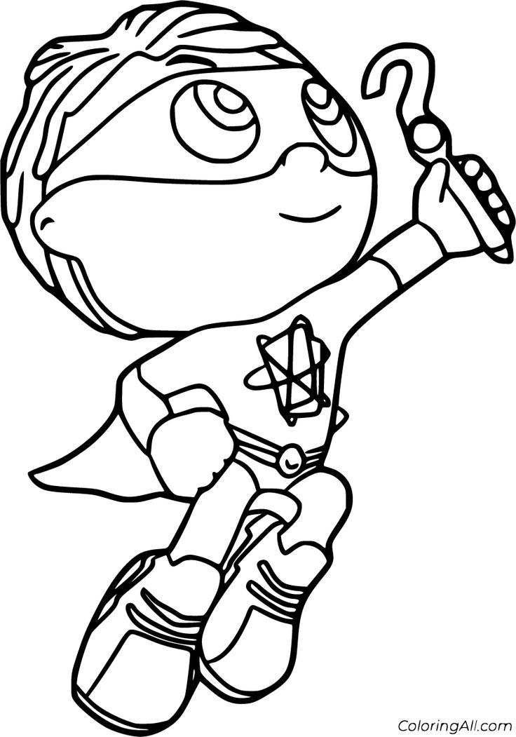 38 Super Why Coloring Pages Printable 29