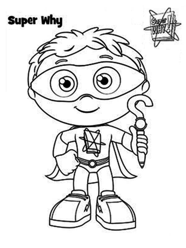 38 Super Why Coloring Pages Printable 31