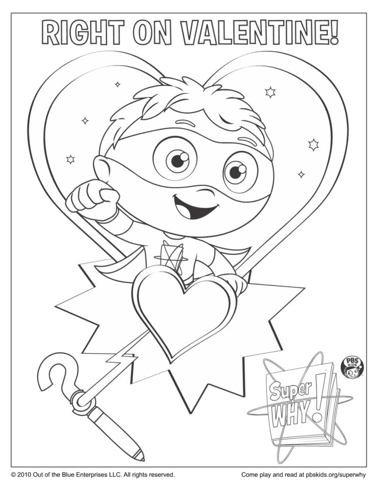 38 Super Why Coloring Pages Printable 35