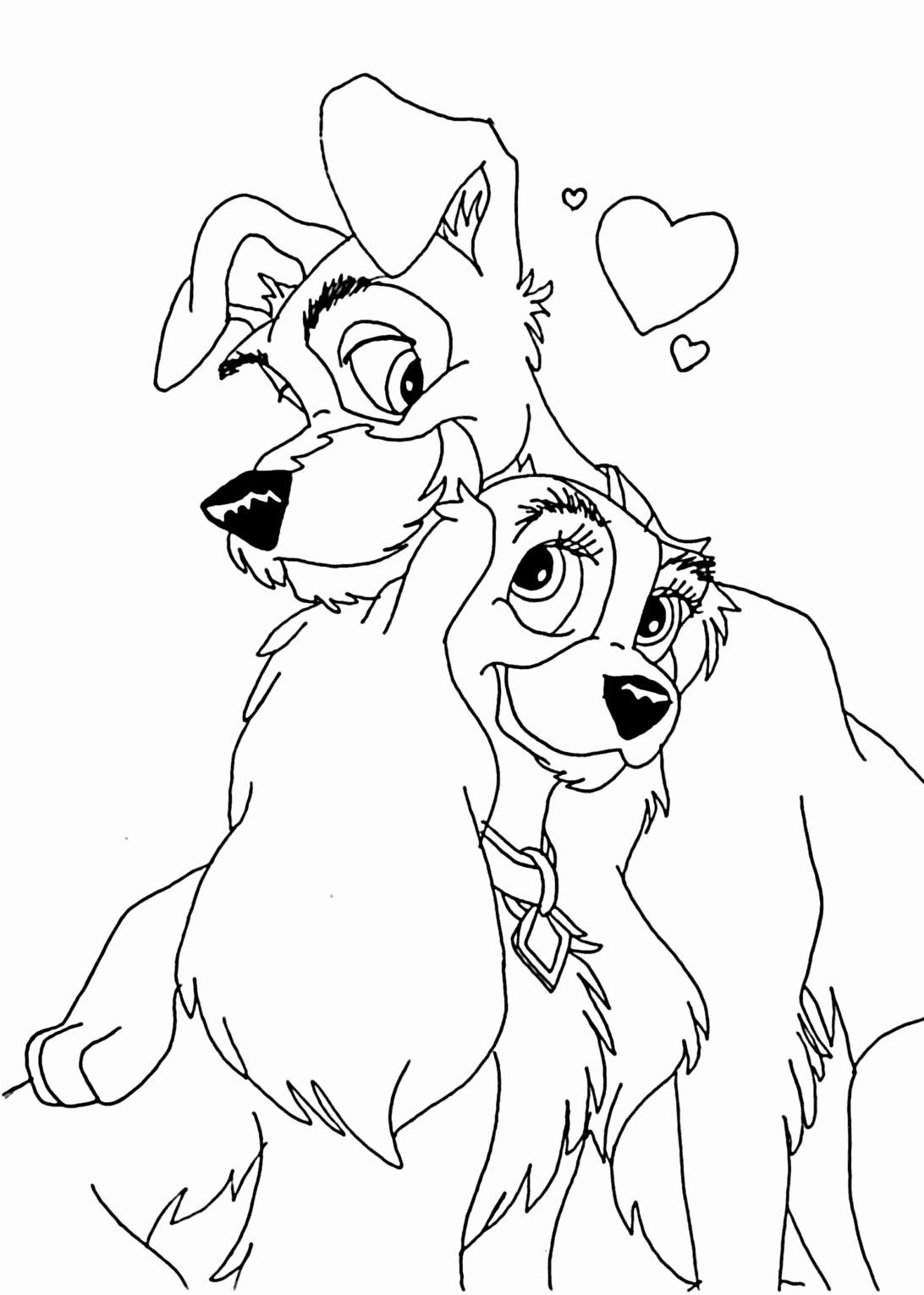 38 Valentines Disney Coloring Pages Printable 12