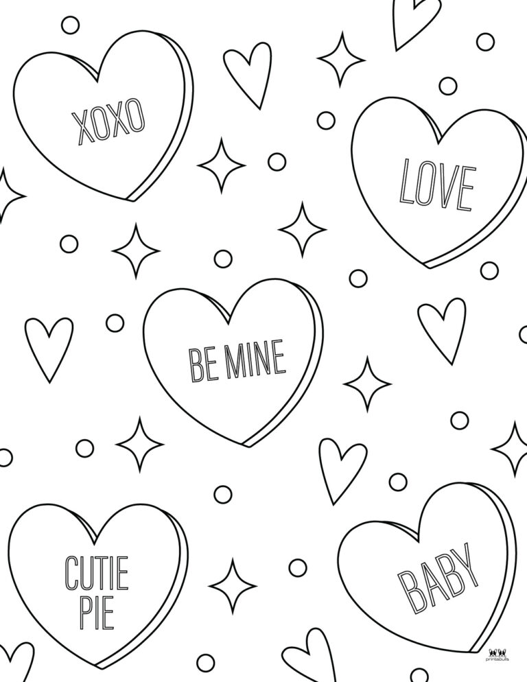 38 Valentines Disney Coloring Pages Printable 15