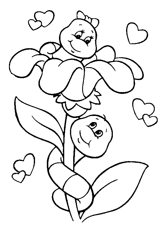 38 Valentines Disney Coloring Pages Printable 21