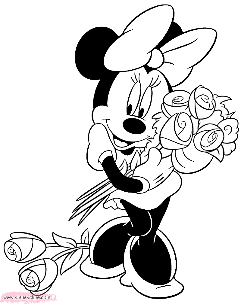 38 Valentines Disney Coloring Pages Printable 25