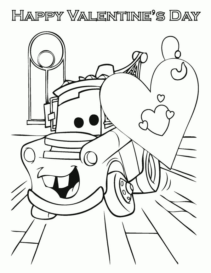 38 Valentines Disney Coloring Pages Printable 28