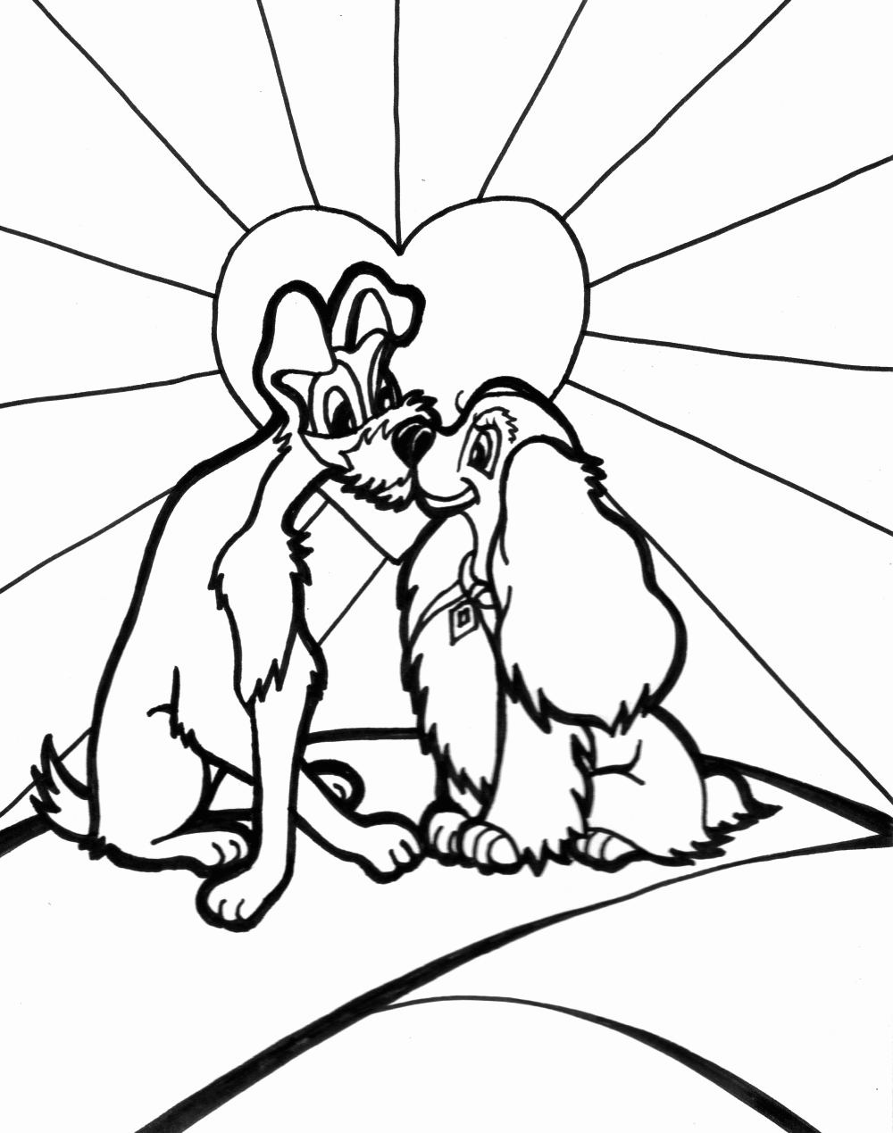 38 Valentines Disney Coloring Pages Printable 29