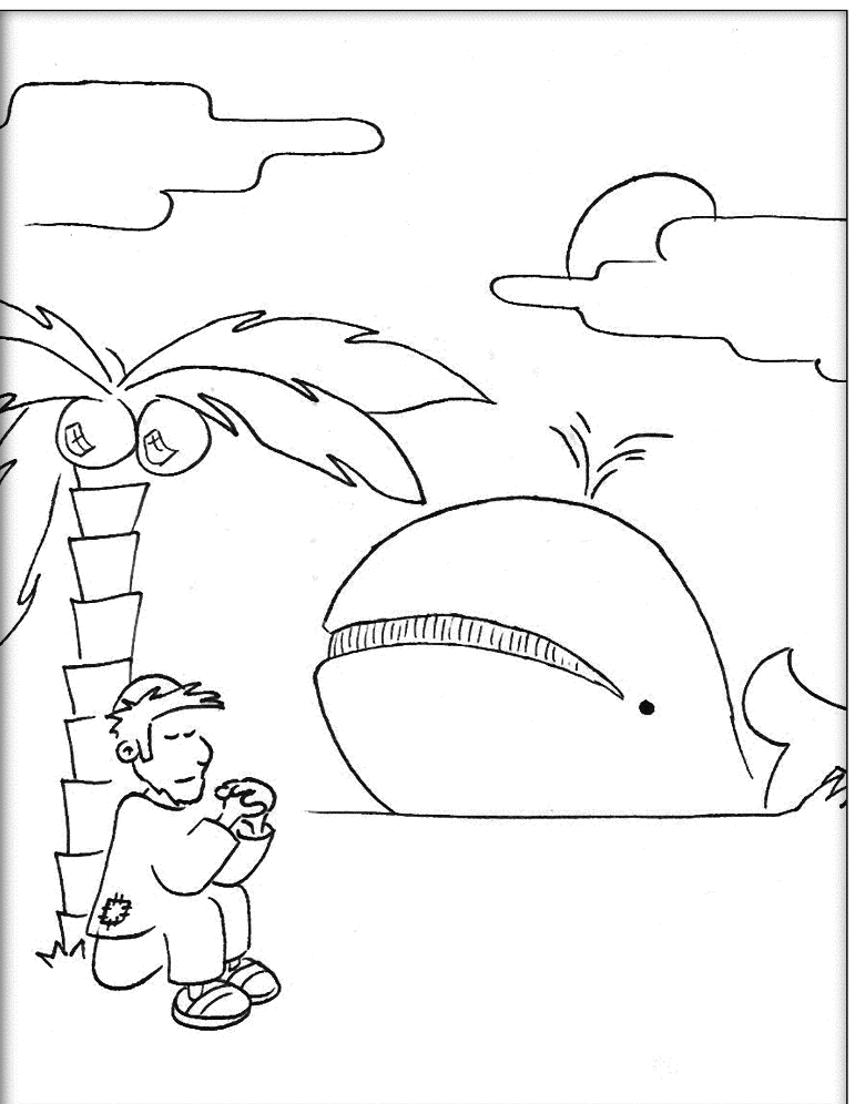 38 Whale Coloring Pages for Kids Printable 16