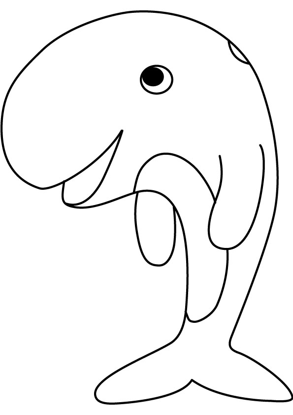 38 Whale Coloring Pages for Kids Printable 26