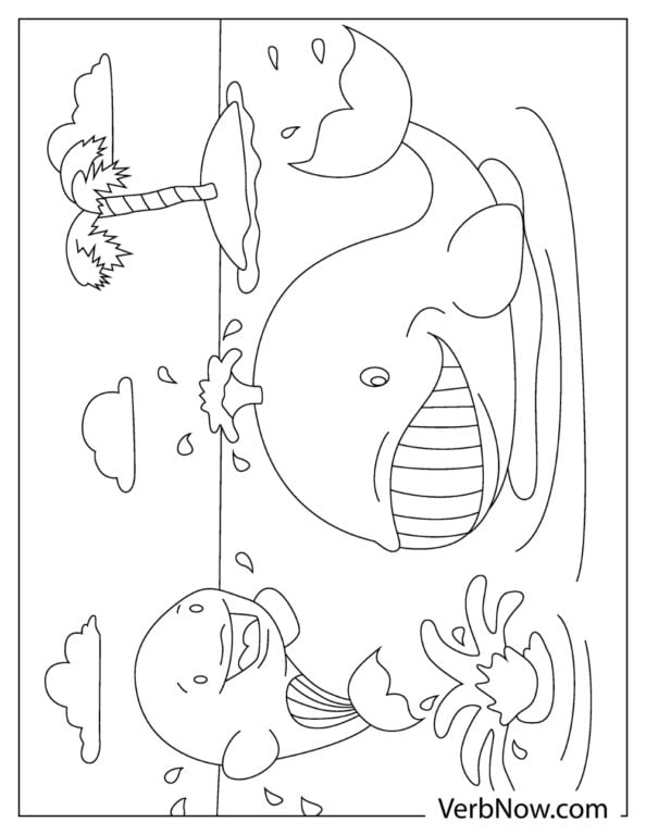 38 Whale Coloring Pages for Kids Printable 30