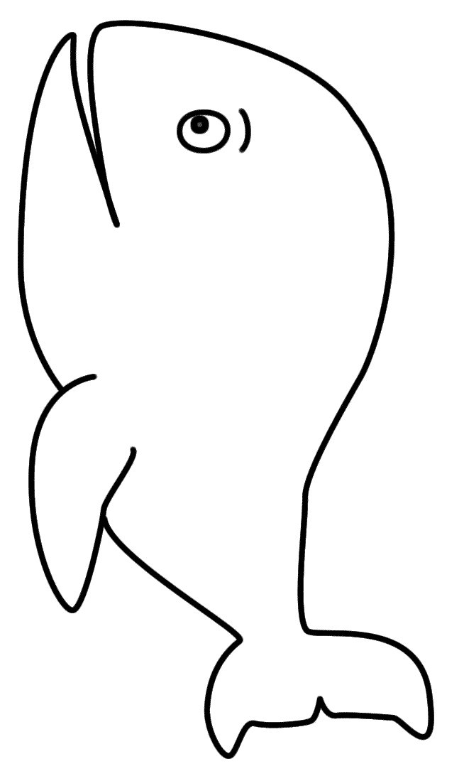 38 Whale Coloring Pages for Kids Printable 32