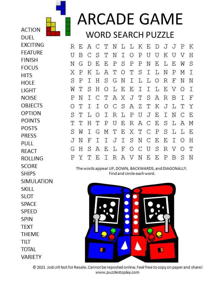 38 Word Search Games for Adults and Teens 10