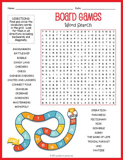 38 Word Search Games for Adults and Teens 27