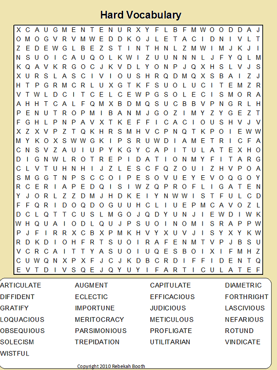 38 Word Search Games for Adults and Teens 9