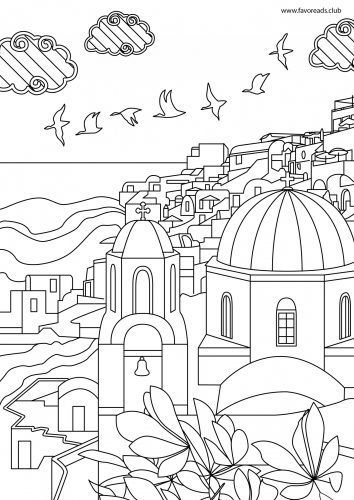 92 Greece Coloring Pages Printable 17