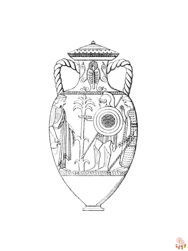 92 Greece Coloring Pages Printable 36