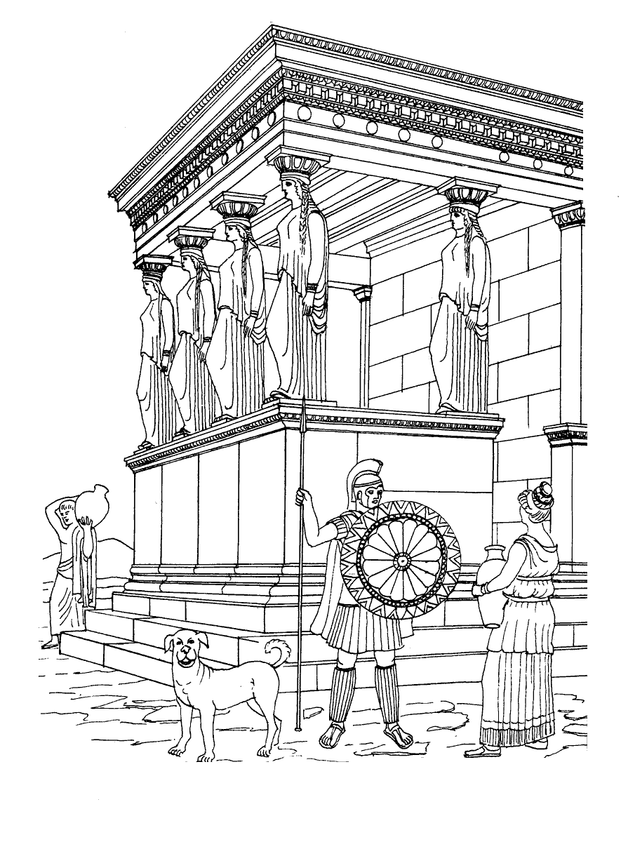 92 Greece Coloring Pages Printable 42