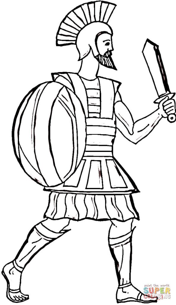 92 Greece Coloring Pages Printable 49