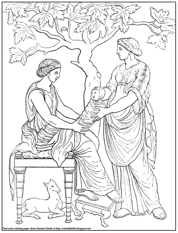 92 Greece Coloring Pages Printable 59