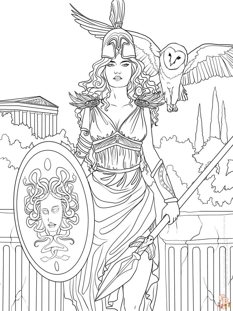 92 Greece Coloring Pages Printable 61