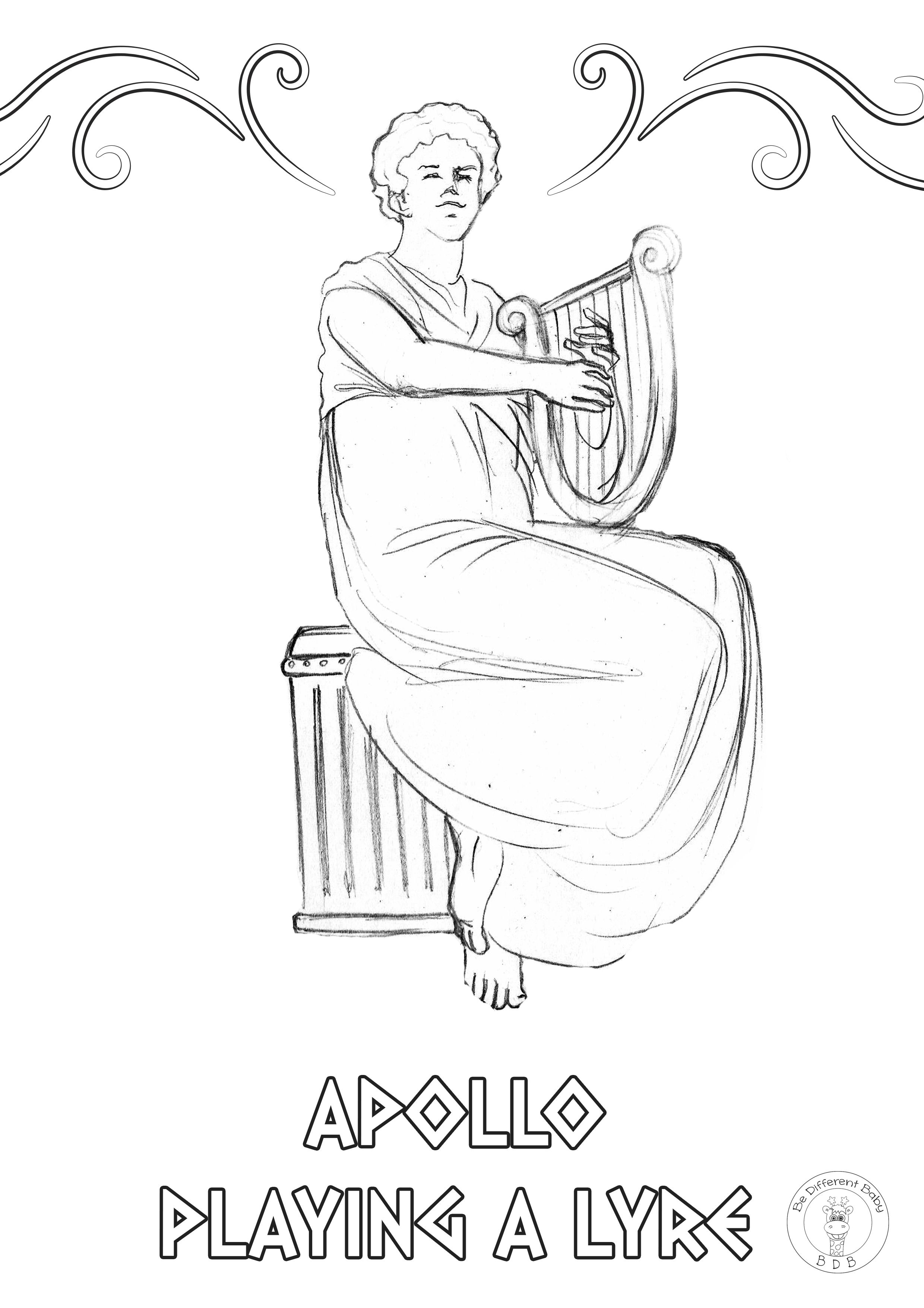 92 Greece Coloring Pages Printable 63