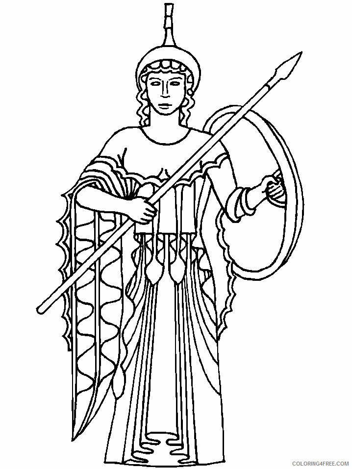 92 Greece Coloring Pages Printable 80