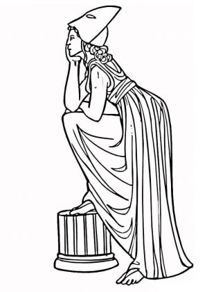 92 Greece Coloring Pages Printable 93