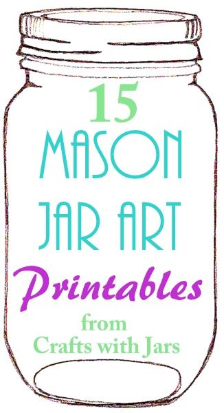 94 Mason Jar Coloring Page Printable 18