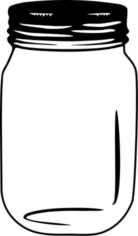 94 Mason Jar Coloring Page Printable 2