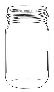 94 Mason Jar Coloring Page Printable 53