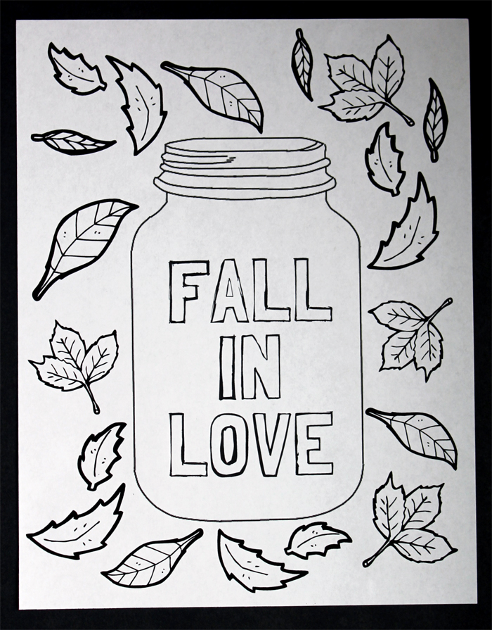 94 Mason Jar Coloring Page Printable 66