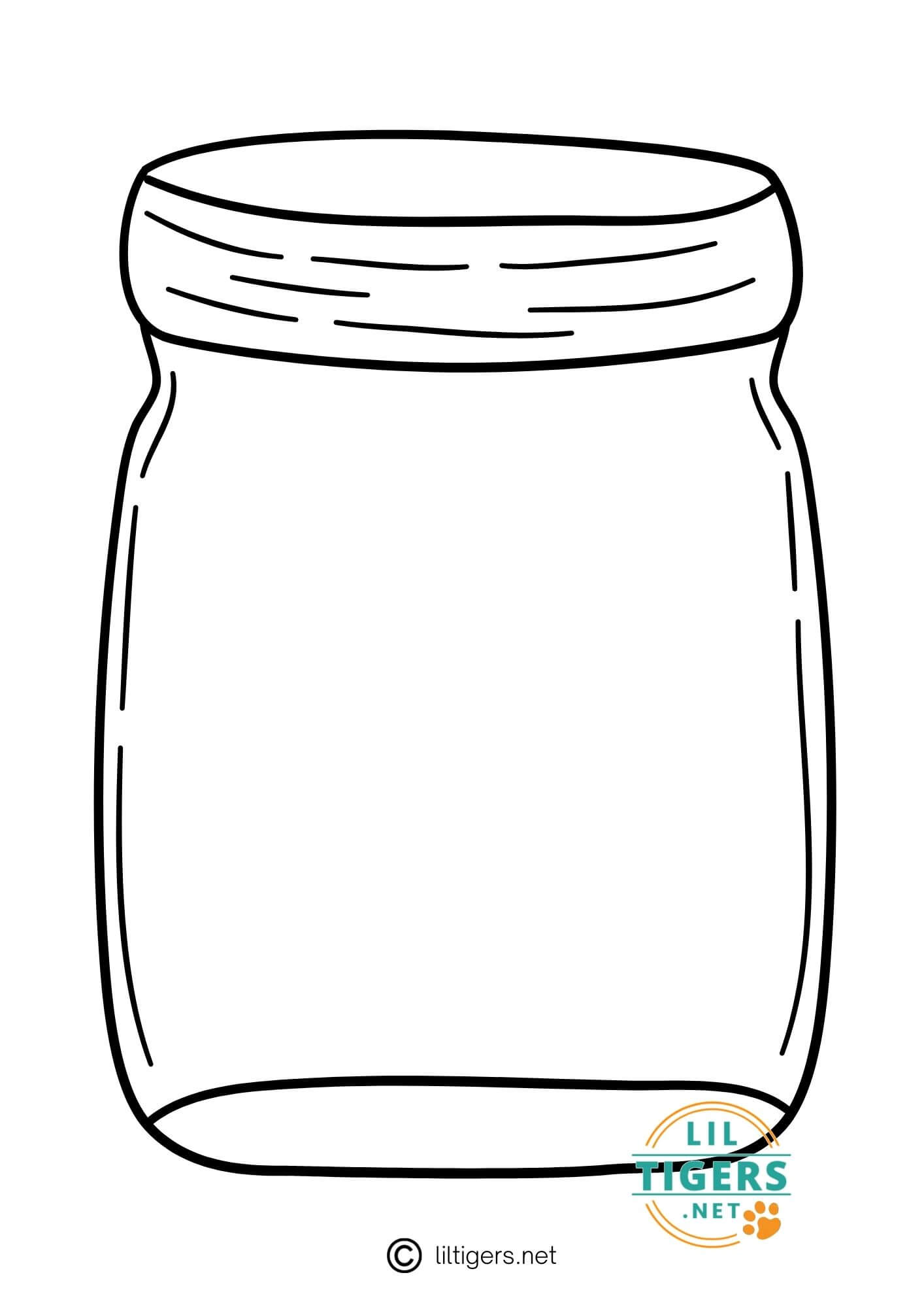 94 Mason Jar Coloring Page Printable 73