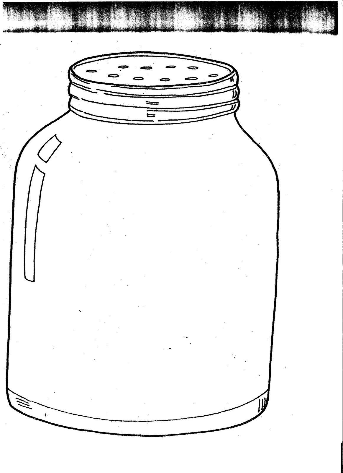 94 Mason Jar Coloring Page Printable 9