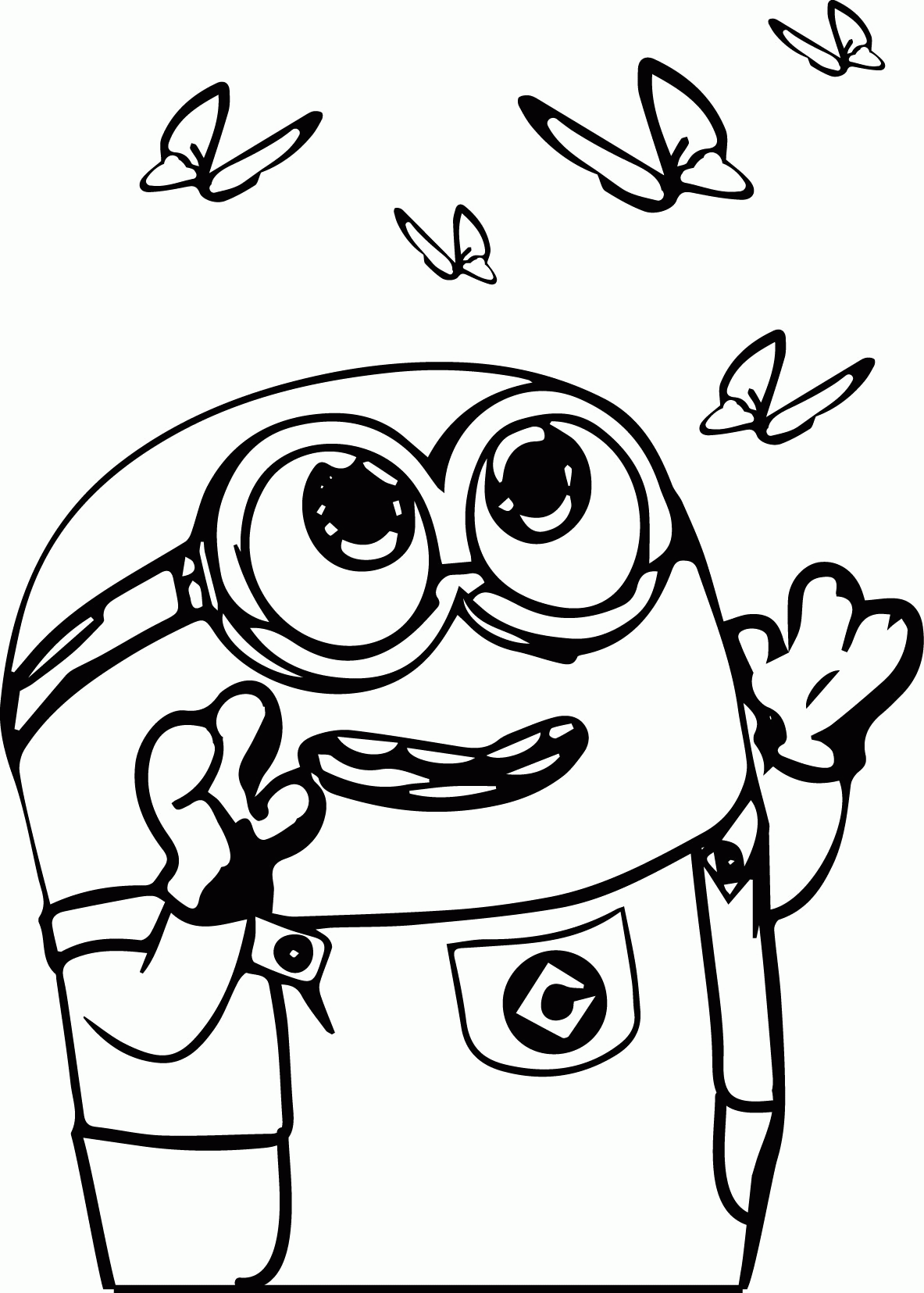 95 Amazing Minions Coloring Pages Printable 11