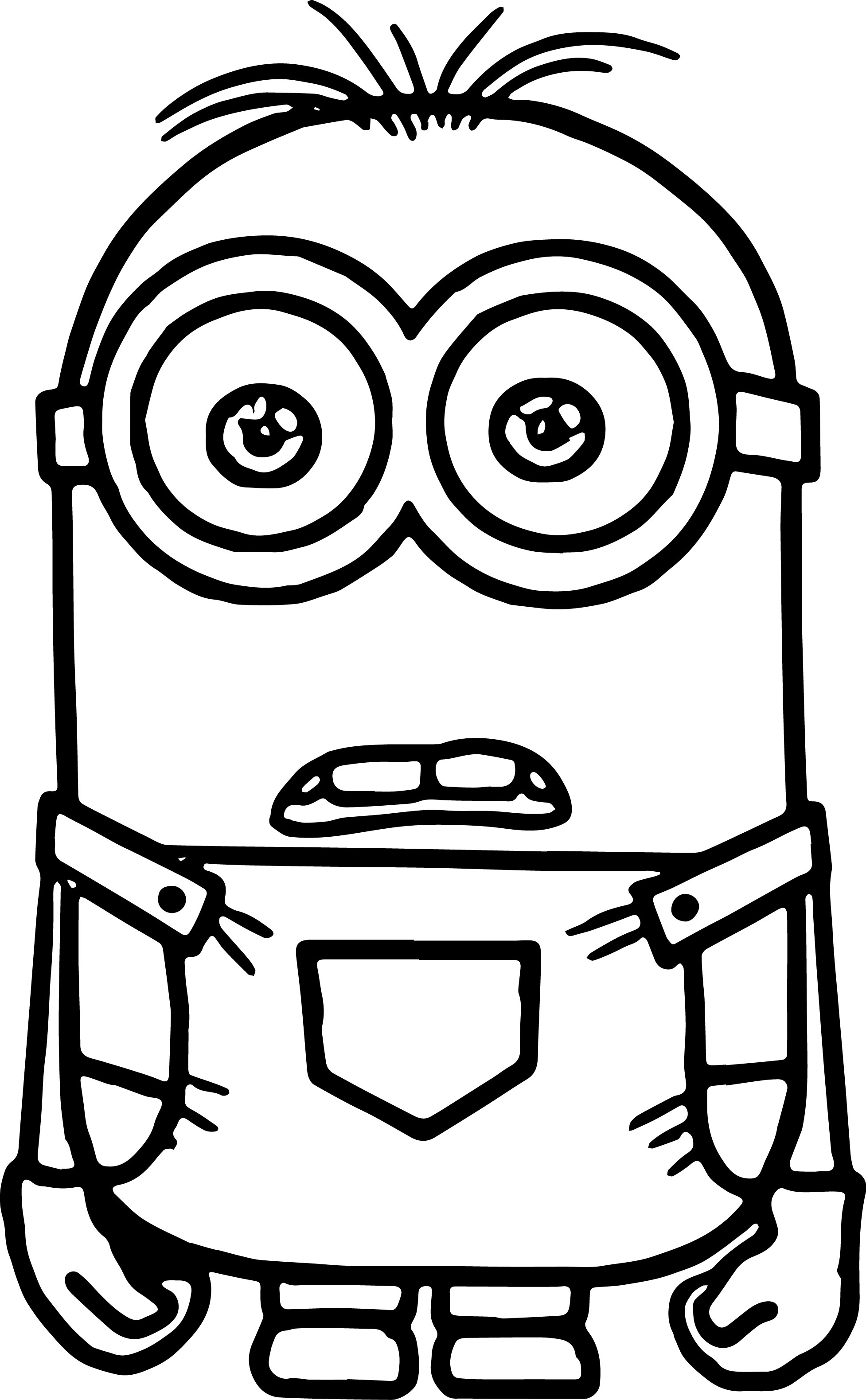 95 Amazing Minions Coloring Pages Printable 12