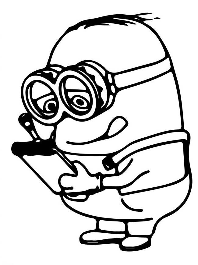 95 Amazing Minions Coloring Pages Printable 18