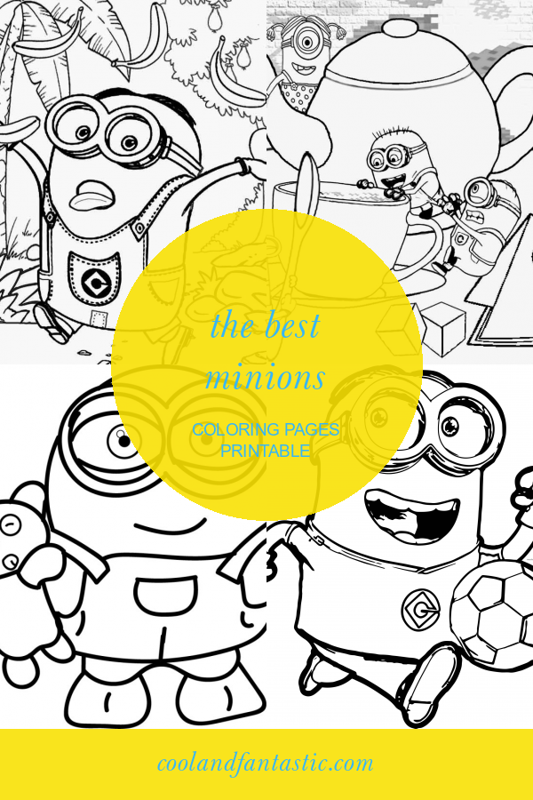 95 Amazing Minions Coloring Pages Printable 21