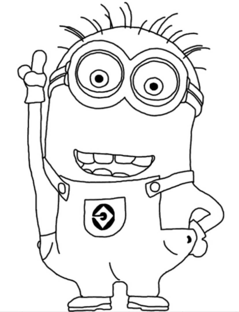 95 Amazing Minions Coloring Pages Printable 24