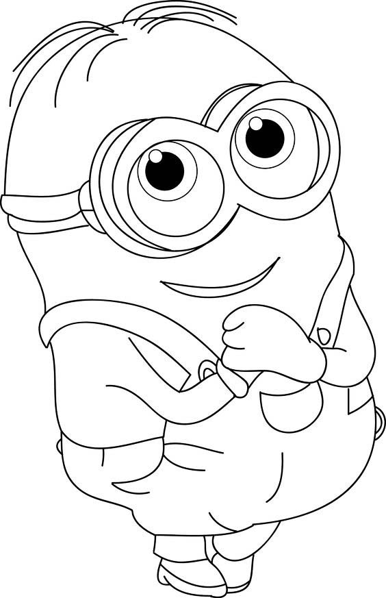 95 Amazing Minions Coloring Pages Printable 25