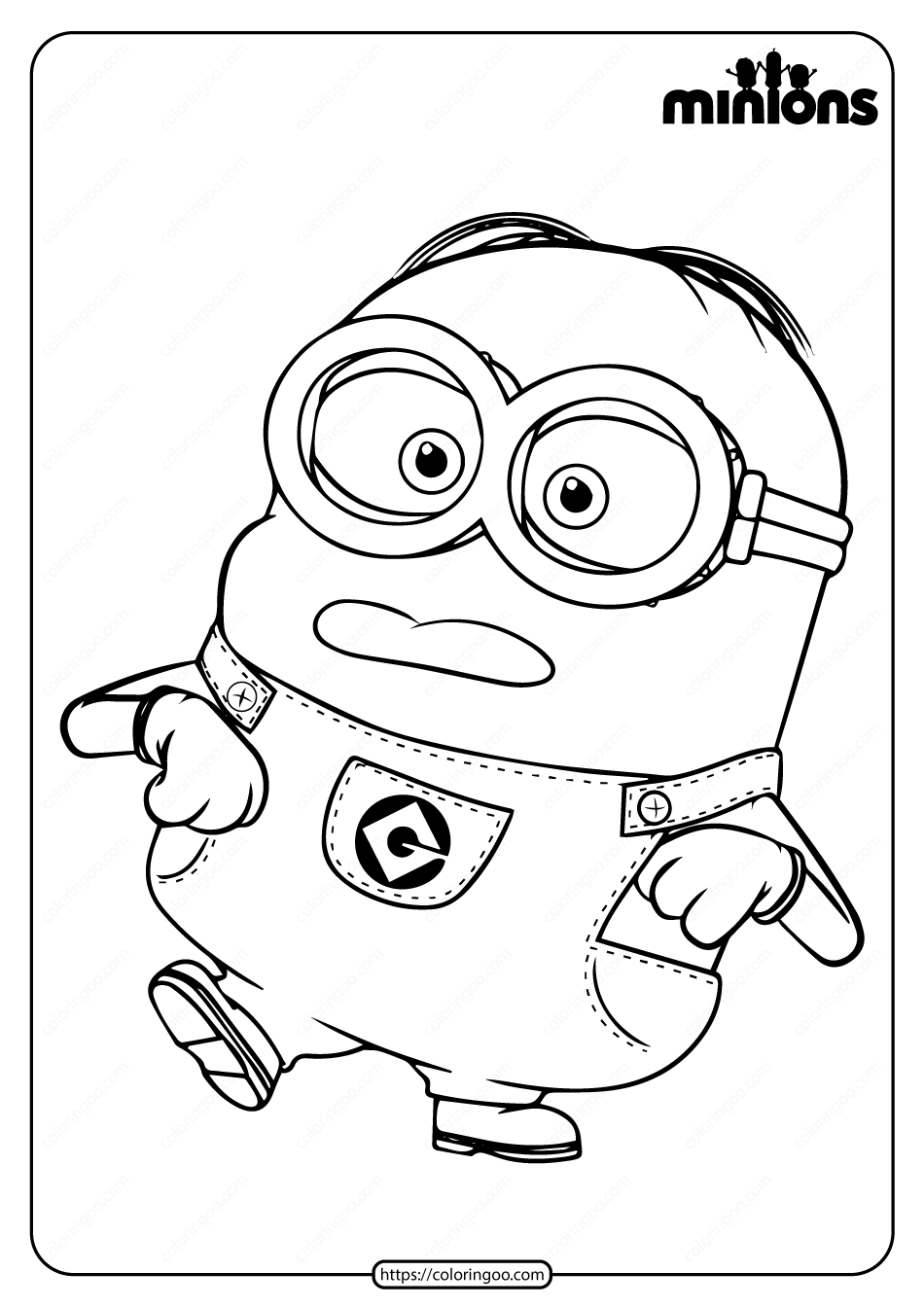 95 Amazing Minions Coloring Pages Printable 28