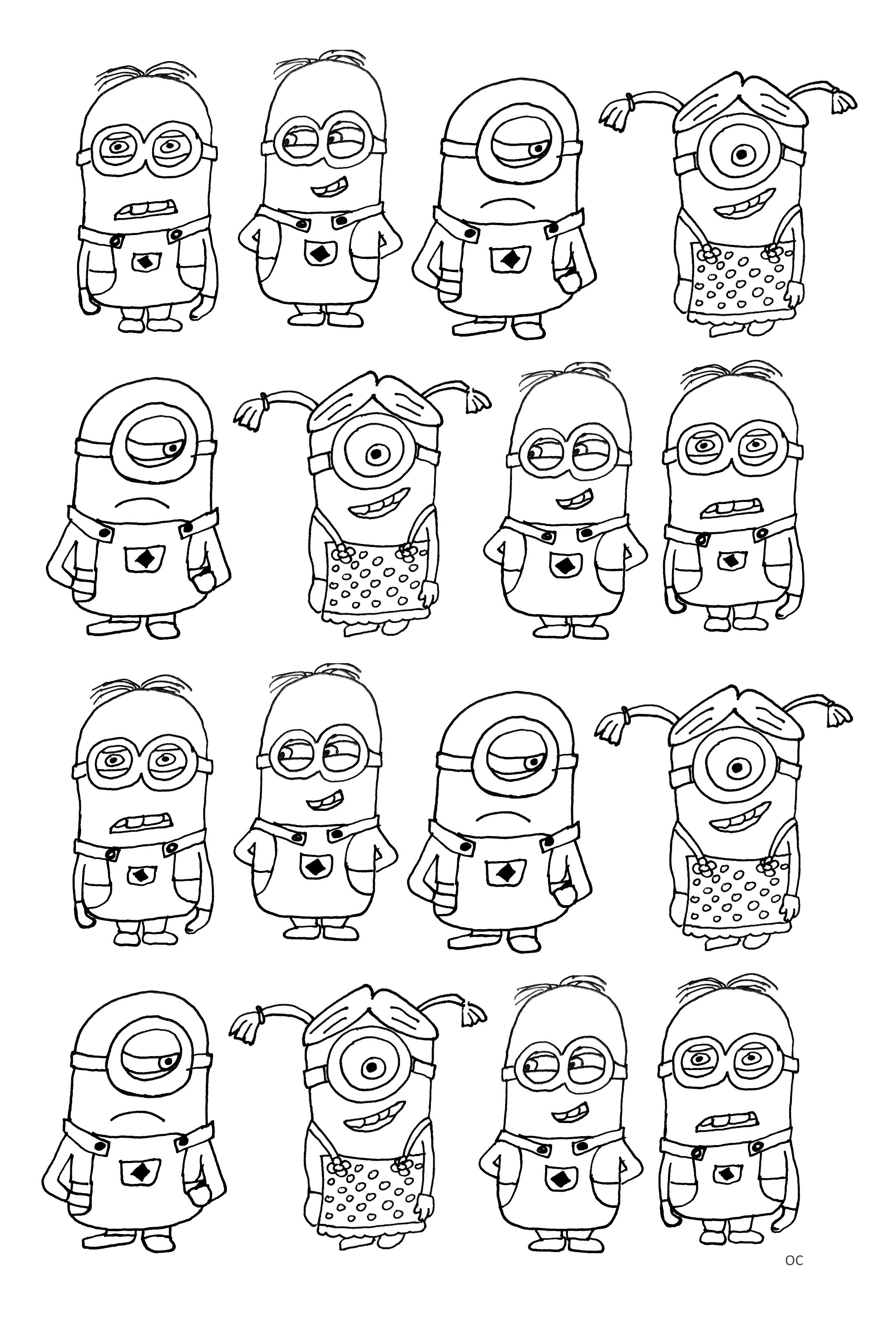 95 Amazing Minions Coloring Pages Printable 31