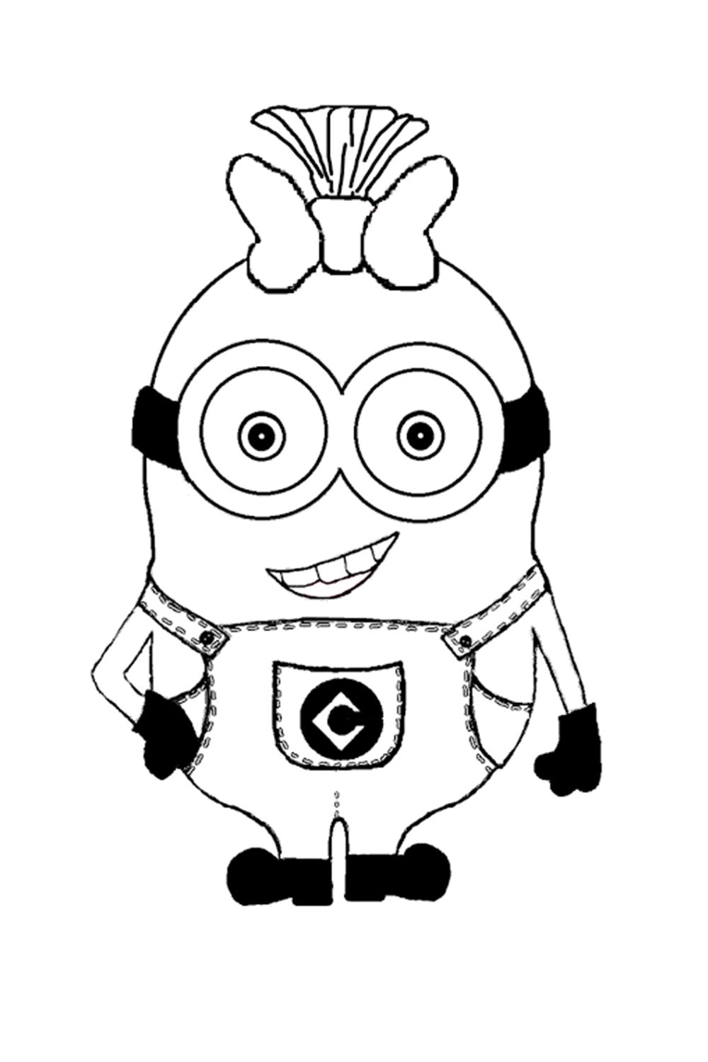 95 Amazing Minions Coloring Pages Printable 34