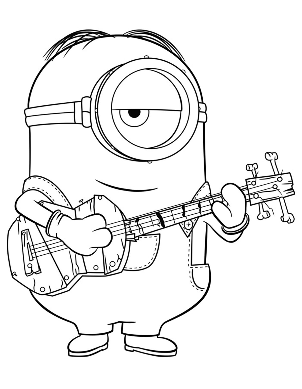 95 Amazing Minions Coloring Pages Printable 35