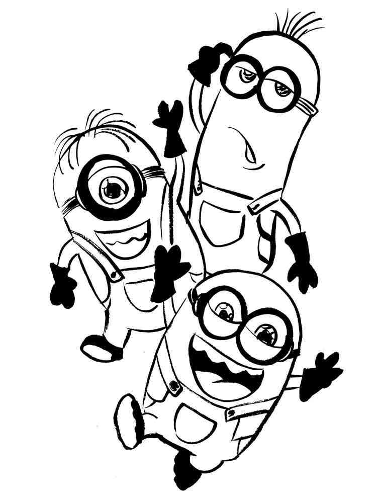 95 Amazing Minions Coloring Pages Printable 9