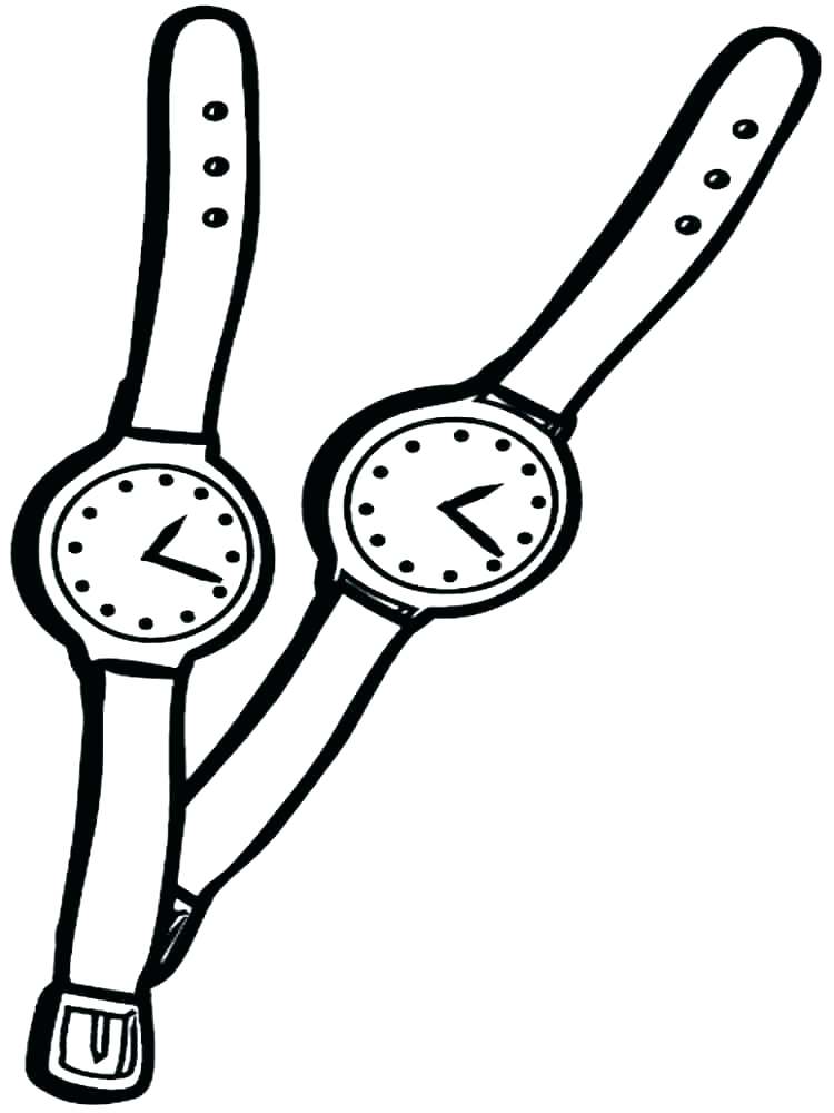 95 Watch Coloring Page Printable 47