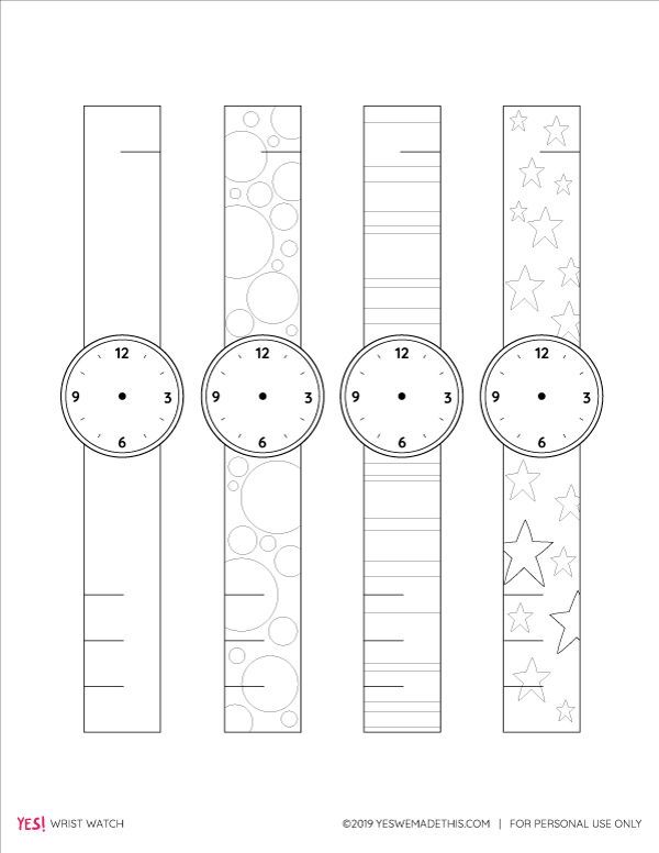 95 Watch Coloring Page Printable 49