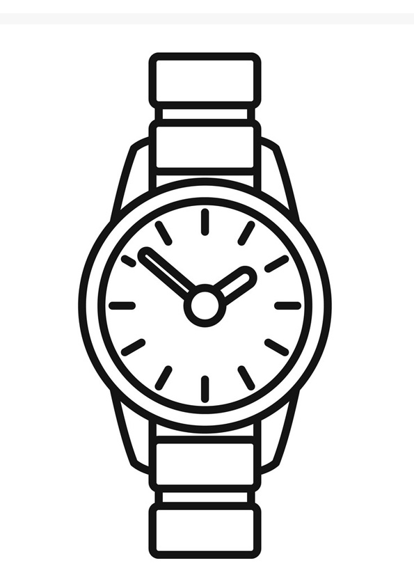 95 Watch Coloring Page Printable 73